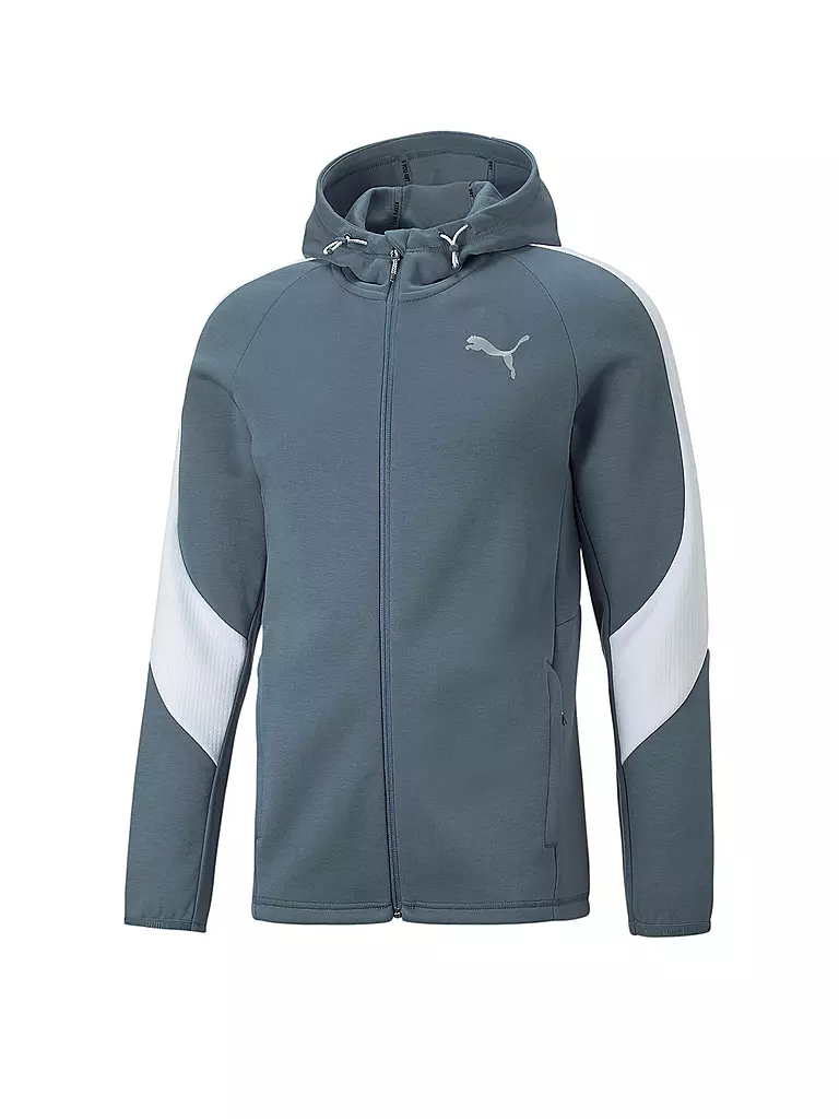 PUMA Herren Kapuzenjacke Evostripe blau